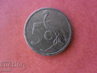 5 цента 2009 г. Южна Африка