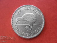 1 florin 1964 New Zealand