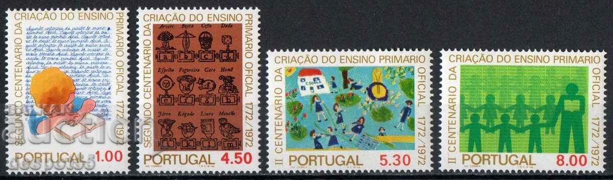 1973. Португалия. 200-годишнината на Народното училище.