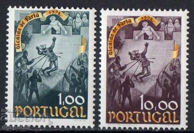 1973. Португалия. 600 год. от смъртта на Алкалден от Фария.