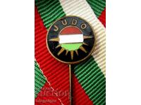 JUDO FEDERATION OF HUNGARY-OLD BADGE-EMAIL