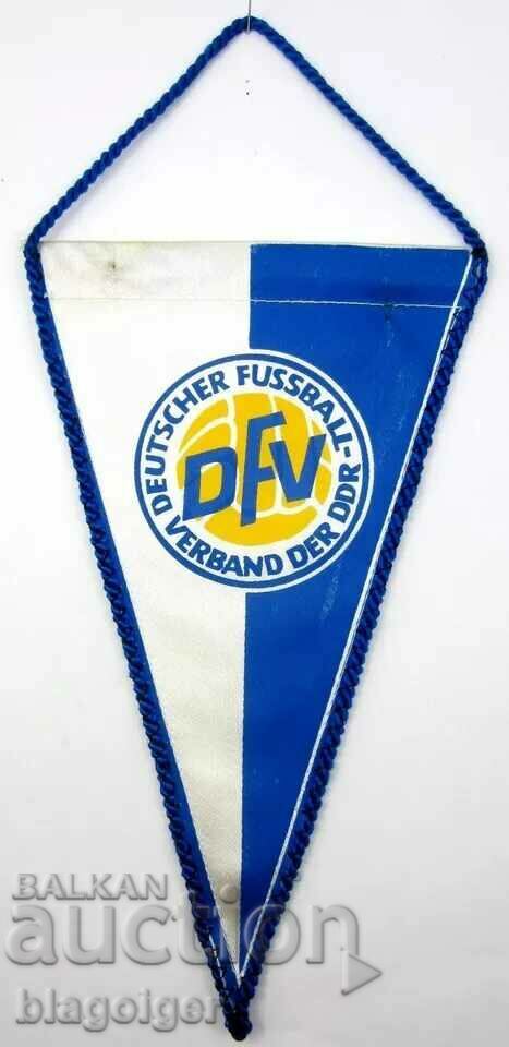 Auction Football Federation of the GDR-Football-Flag Auction Football Federation of the GDR-Football-Flag
