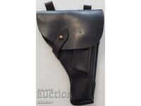 USSR, up to 50 years. Holster for TT pistol + ramrod, leather, stock