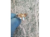 Silver ring with Opal Opals