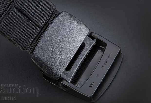 Delivery of Black tactical belt for hunting fishing