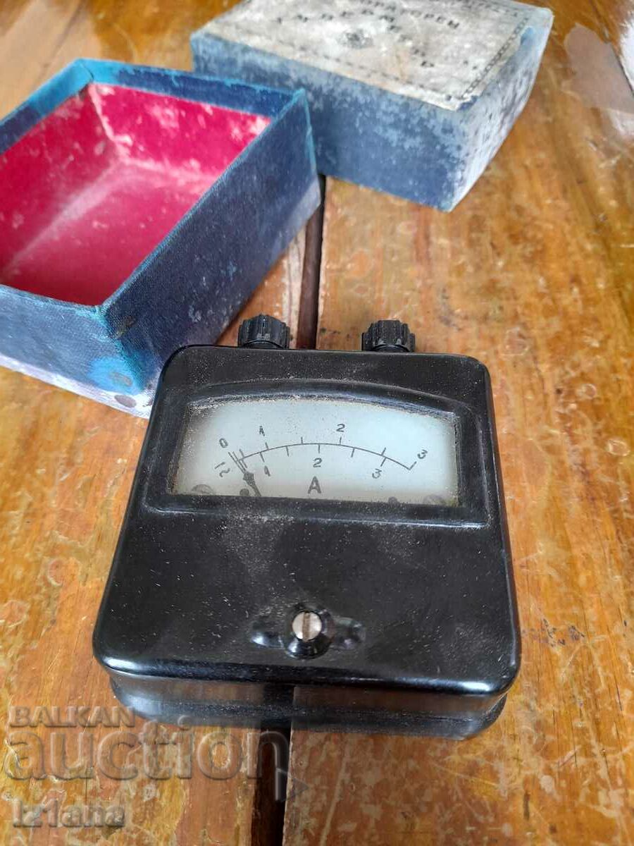 Аукцион Стар лабораторен Амперметър Учтехпром Аукцион Стар лабораторен Амперметър Учтехпром