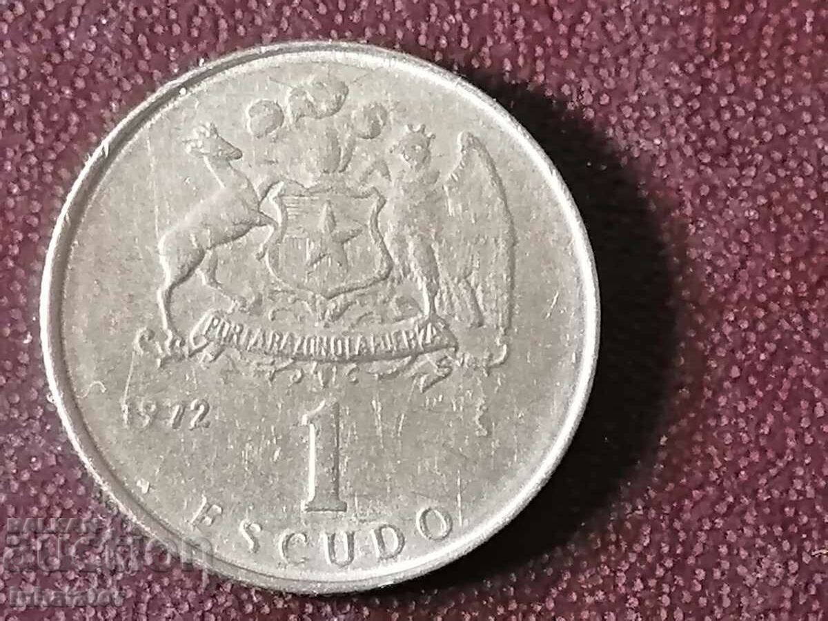 Chile 1 Escudo 1972