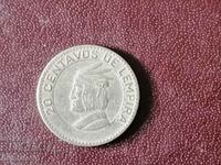 1967 Honduras 20 centavos