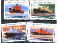 Καθαρά γραμματόσημα Korabi 2009 από τη Ρωσία.