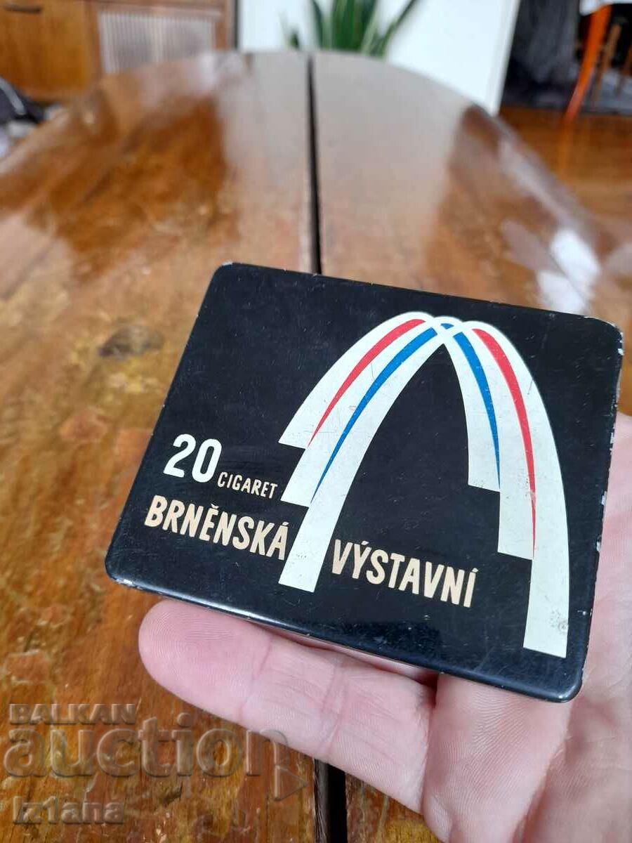 Old snuff box, cigarette box Brnenska Vystavni with price 27.00 BGN | € 13.80