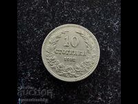 10 σεντς, 1912