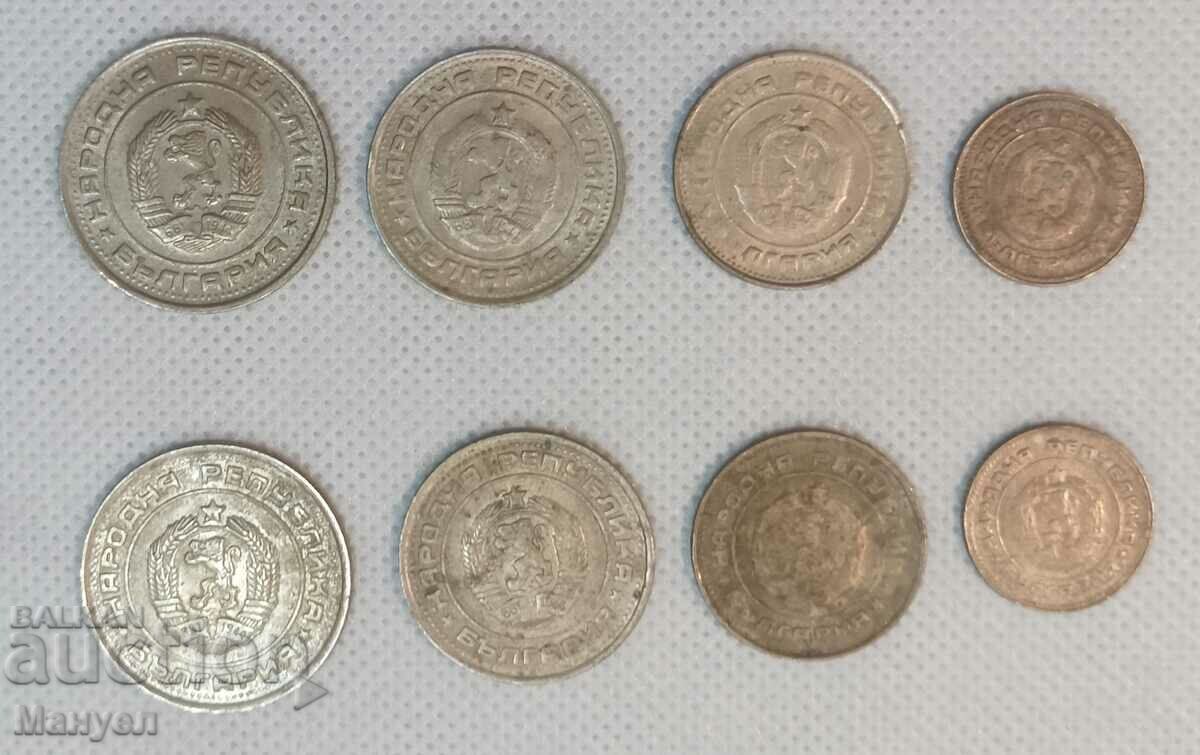 Auction Lot of coins from 1990. Auction Lot of coins from 1990.
