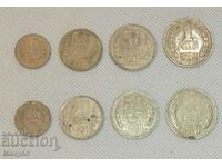 Multe monede din 1990.