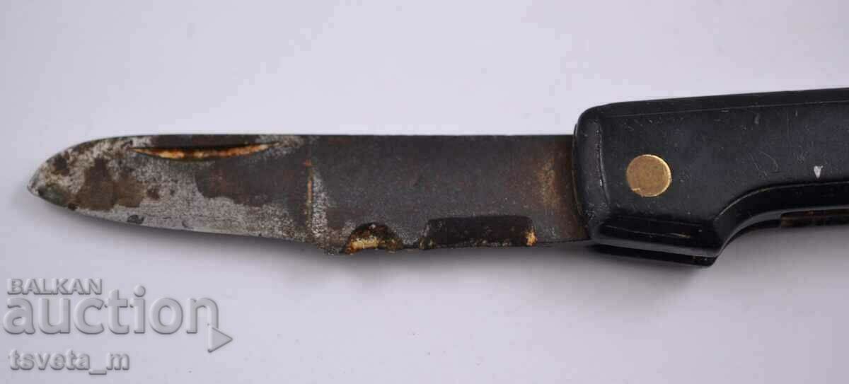 Technical pocket knife with bakelite handle PATENT - 5 Technical pocket knife with bakelite handle PATENT - 5