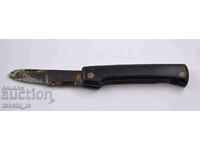 Старинно военно джобно ножче с бакелитова дръжка PATENT