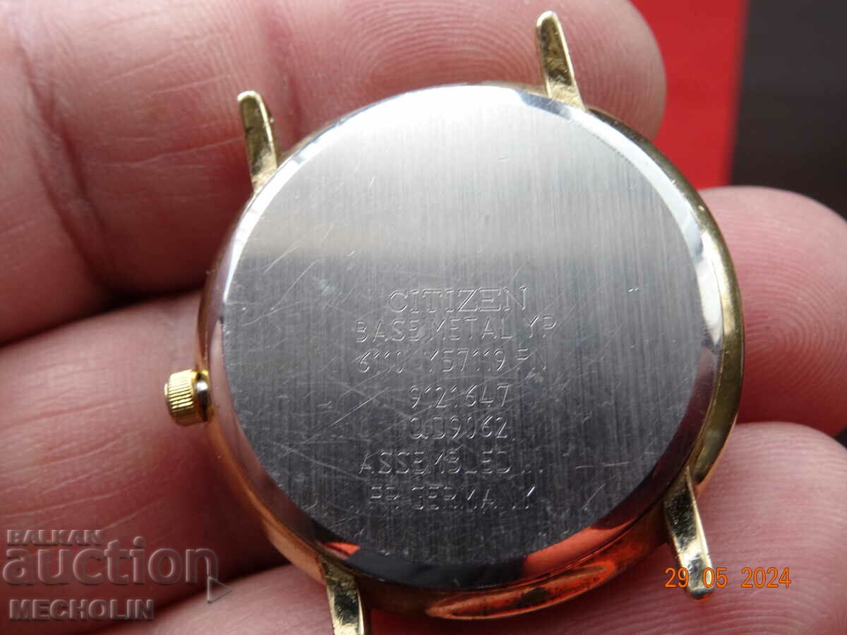 Auction WATCH Japanese original CITIZEN 6110 Auction WATCH Japanese original CITIZEN 6110