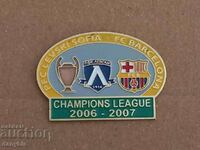 Badge - Levski - Barcelona - Champions League 2006 - 07