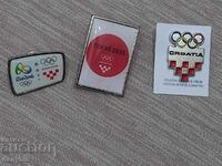 Badges - Olympic Committee of Croatia