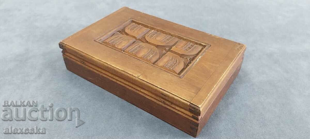 Дървена кутия - Цигаретник