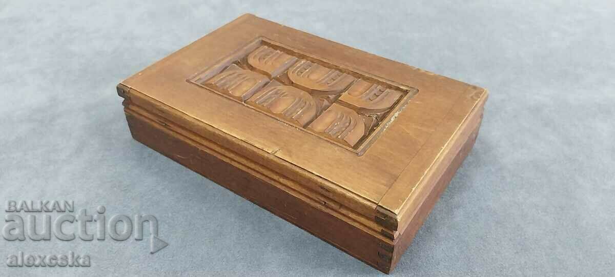 Wooden box - Cigarette case