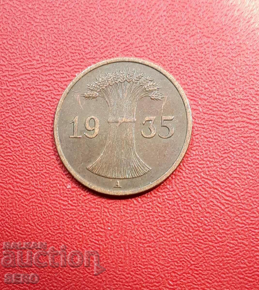 Germania-1 pfennig 1935 A-Berlin