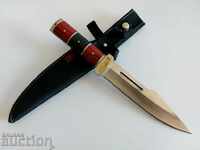 COLUMBIA HUNTING KNIFE WITH CANNON UNUSED NEW