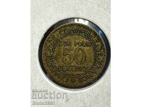 50 Centimes 1921 Γαλλία