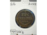 1 Kreuzer 1816 Austria