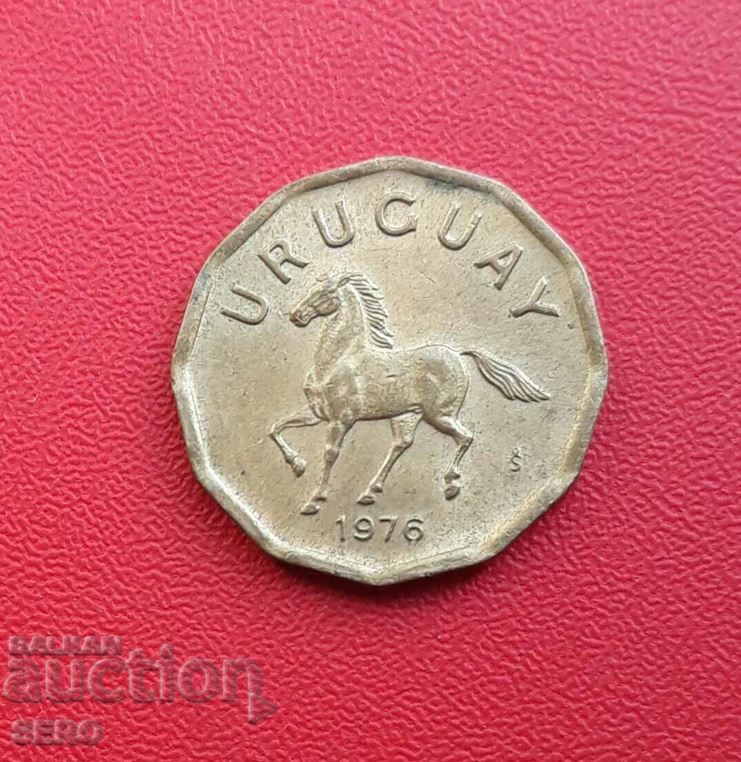 Уругвай-10 цента 1976