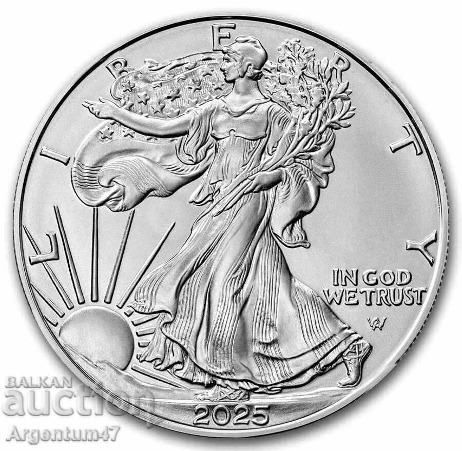 ΝΕΟΣ!!! SILVER 1 OZ 2025 AMERICAN EAGLE