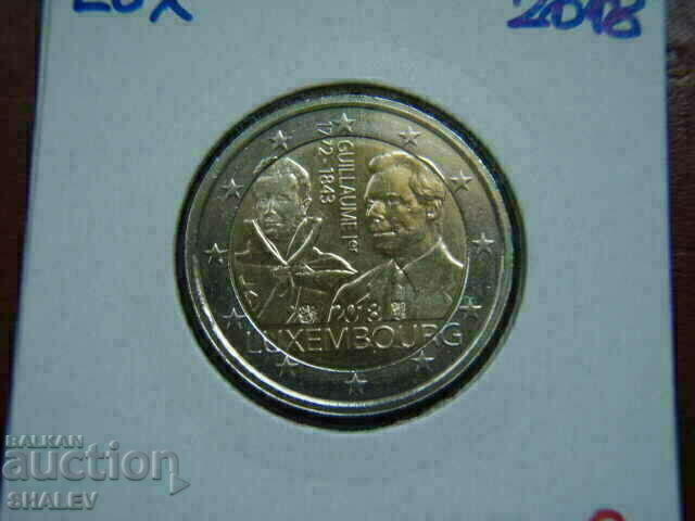 Auction 2 euro 2018 Luxembourg "Wiliam" (2) /Luxembourg/ - (2 euro) Auction 2 euro 2018 Luxembourg "Wiliam" (2) /Luxembourg/ - (2 euro)