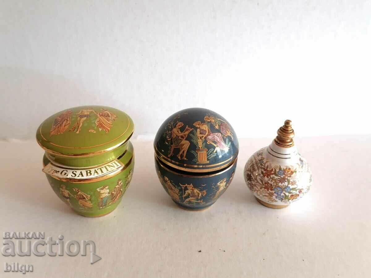 Great Porcelain Bottles For Cream, Perfume