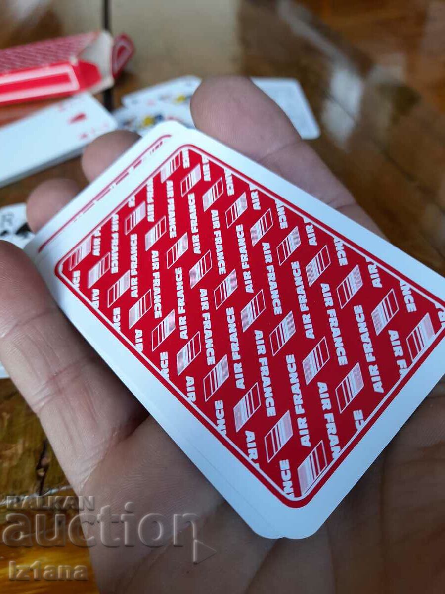 Auction  Old Air France playing cards
