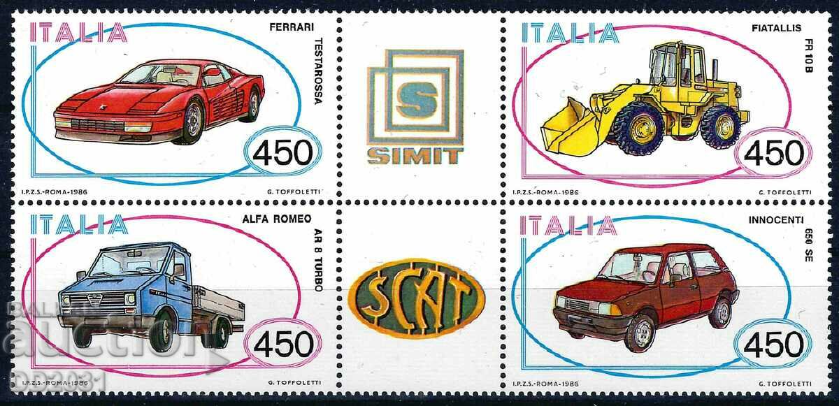 Italy 1986 - transport MNH