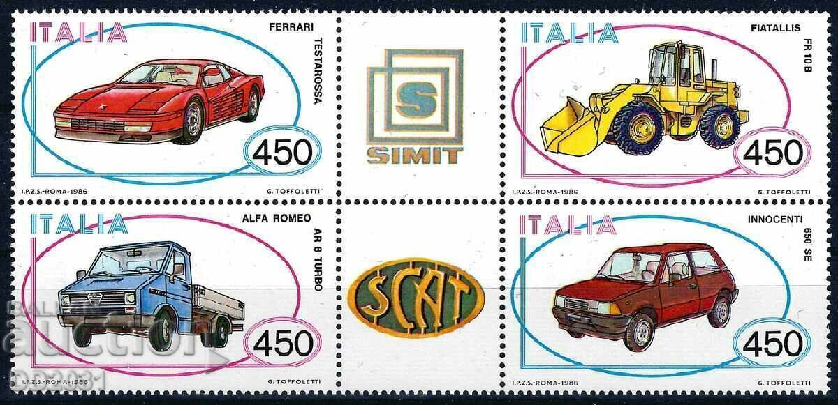 Italy 1986 - transport MNH Italy 1986 - transport MNH