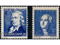France 1943/44 - persons MNH