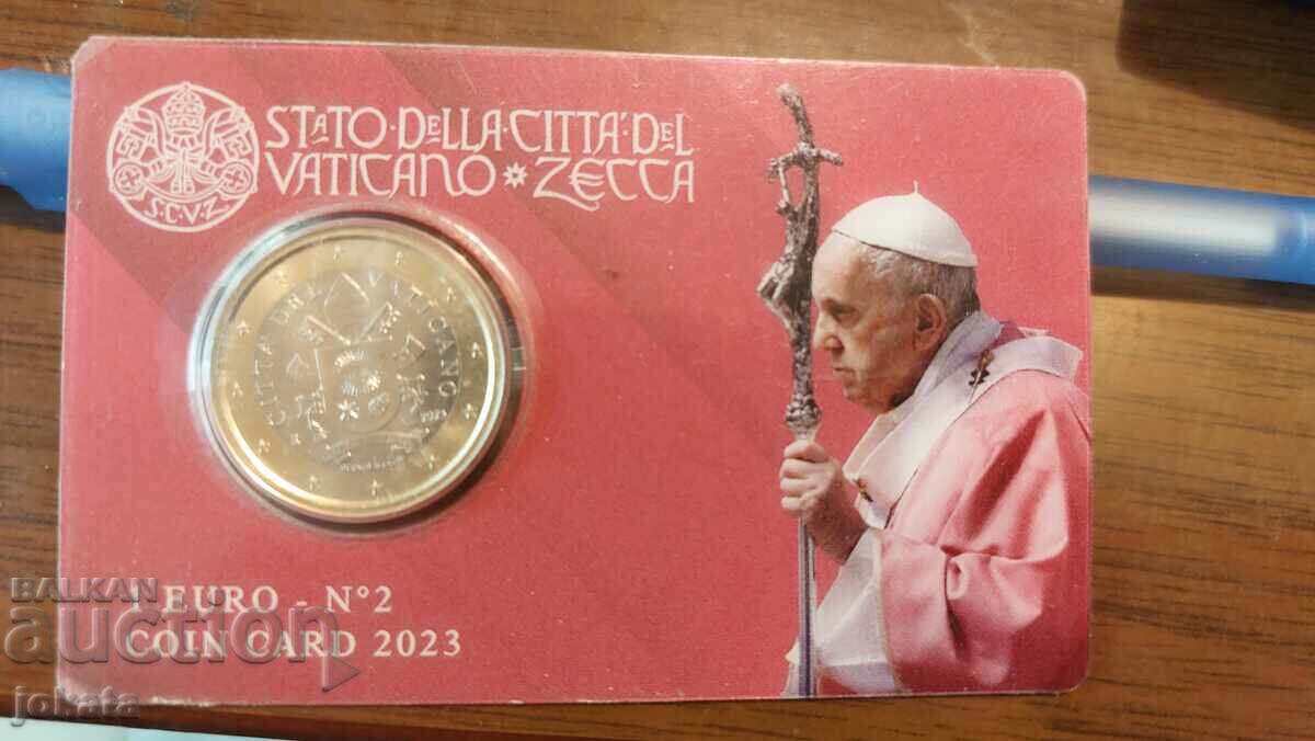 1 евро Ватикана