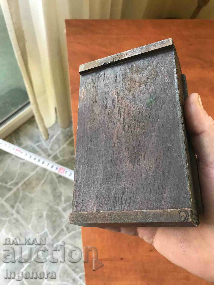 BOX WOOD PYROGRAPH DRAWING ANTIQUE FROM SOCA MOSTRA - 6 BOX WOOD PYROGRAPH DRAWING ANTIQUE FROM SOCA MOSTRA - 6