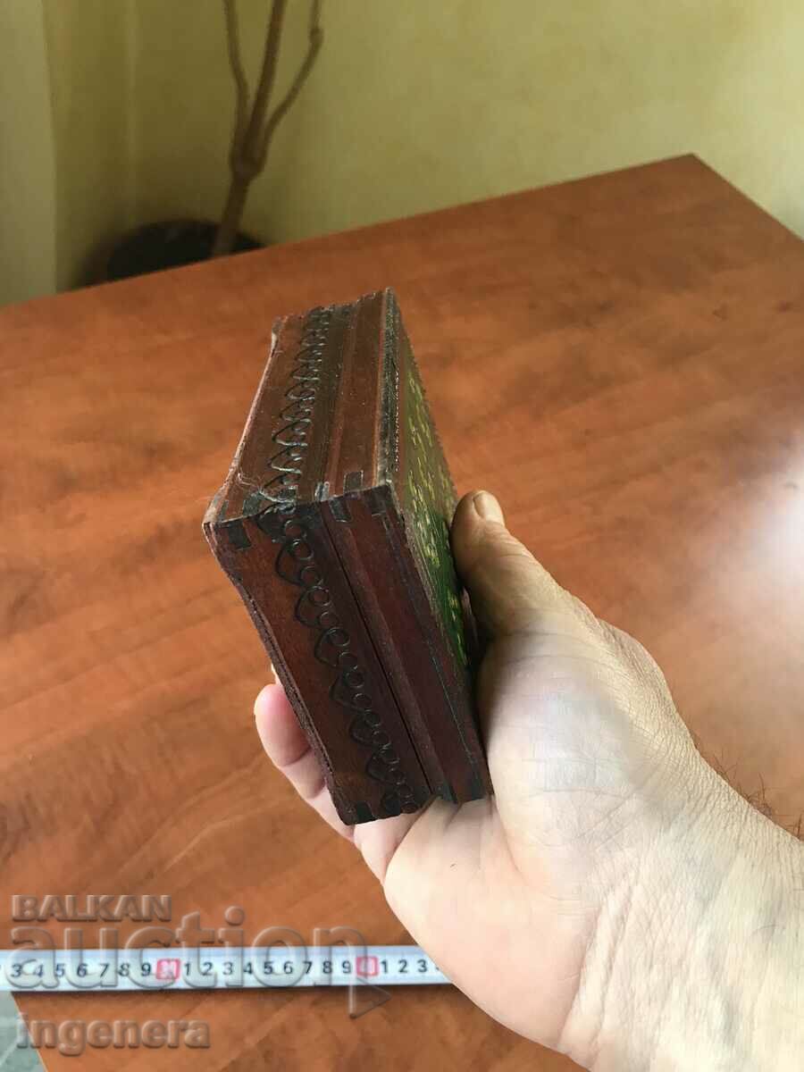 CUTIE LEMN PIROGRAF DESEN ANTICHI DIN SOCA MOSTRA - 5