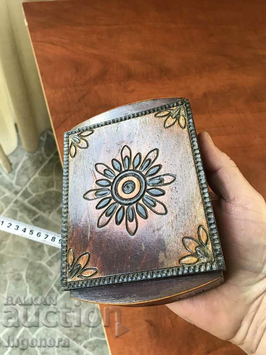 CUTIE LEMN PIROGRAF DESEN ANTICHI DIN SOCA MOSTRA - 5