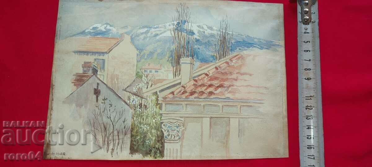 Livrarea MARTIE 1922. 13 KING SHISHMAN - ACUORELA Livrarea MARTIE 1922. 13 KING SHISHMAN - ACUORELA