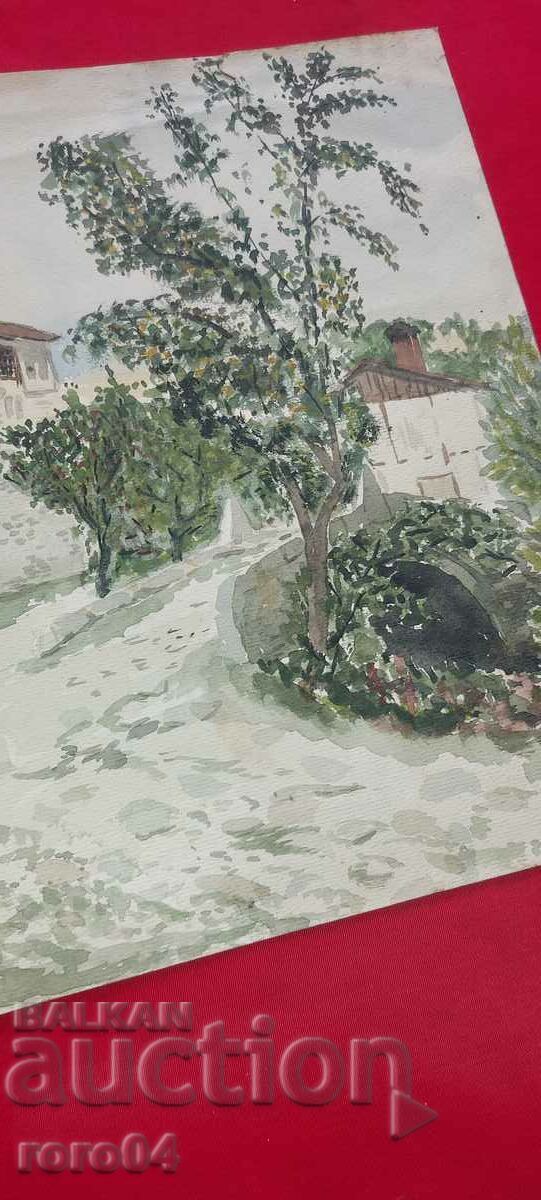 Delivery of OLD MASTER WATERCOLOR Delivery of OLD MASTER WATERCOLOR