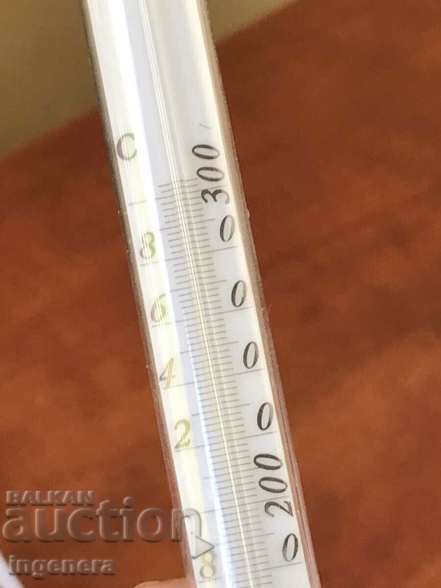 TERMOMETRUL DE MERCUR- LABORATOR 0-300 DE GRADE-URSS-1970. - 5
