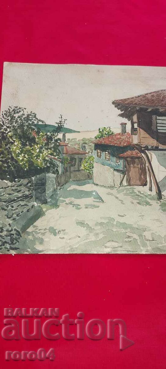 Delivery of TETEVEN - OLD MASTER WATERCOLOR Delivery of TETEVEN - OLD MASTER WATERCOLOR