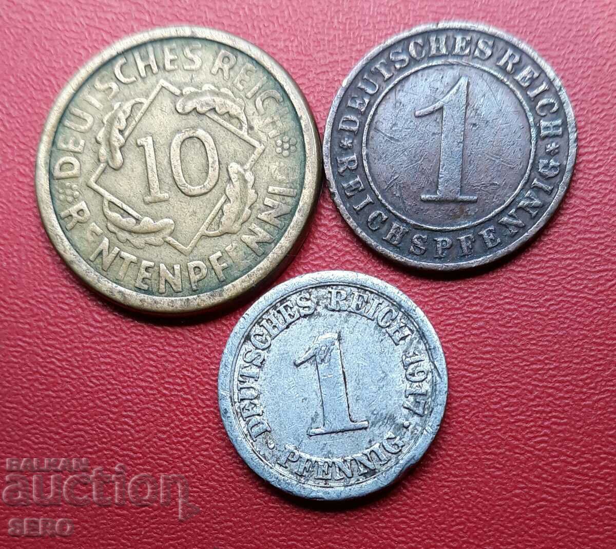 Germania-lot 3 monede