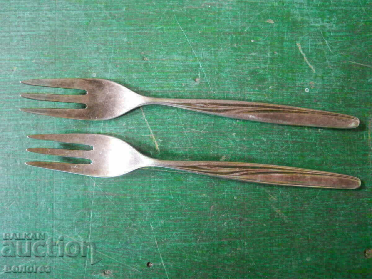Silver-plated forks "WMF" (Germany)