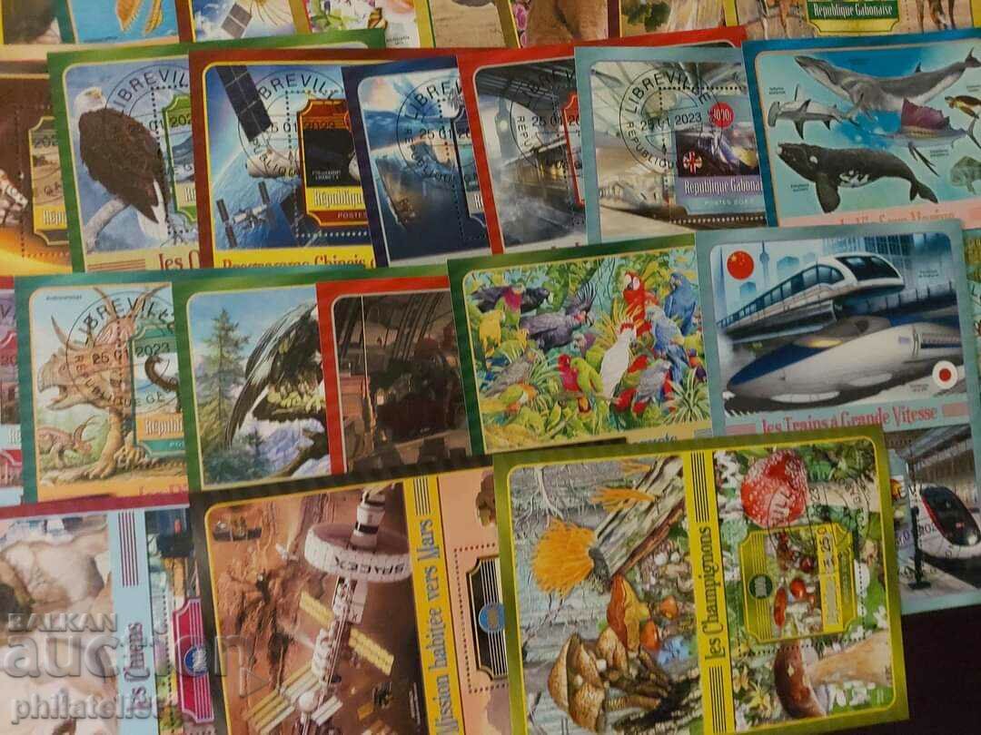 Auction Pack of 48 different blocks - African countries 2023 Auction Pack of 48 different blocks - African countries 2023