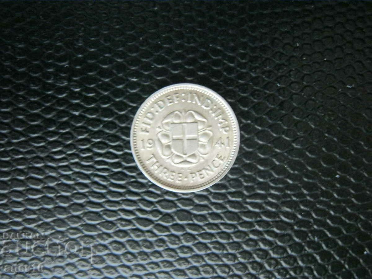 Great Britain 3 pence 1941