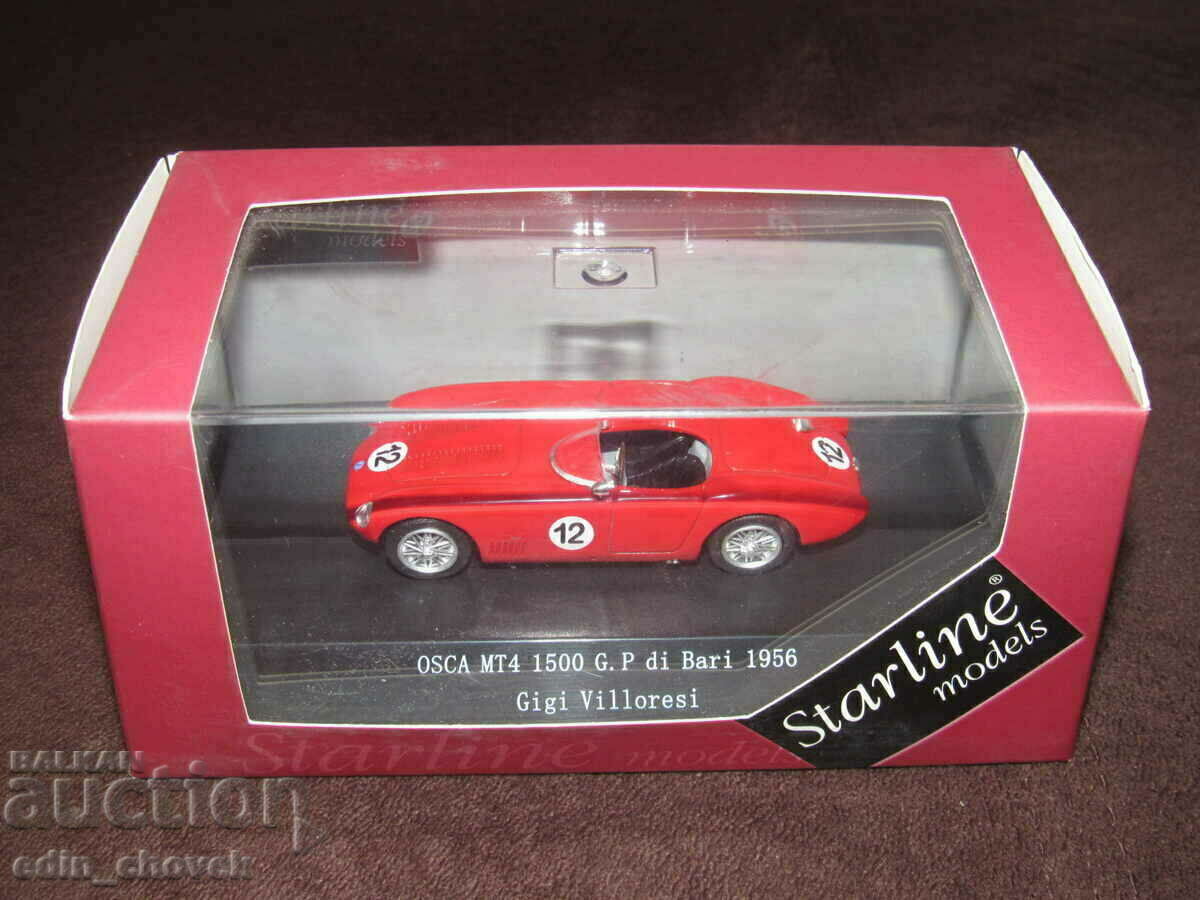 1/43 Starline Osca MT4 1500 Grand Prix di Bari 1956. New