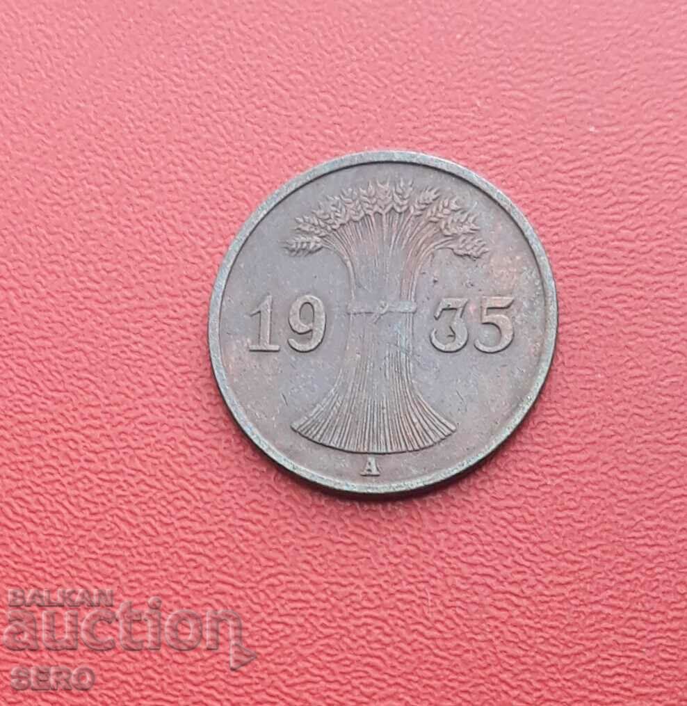 Γερμανία-1 pfennig 1935 A-Berlin